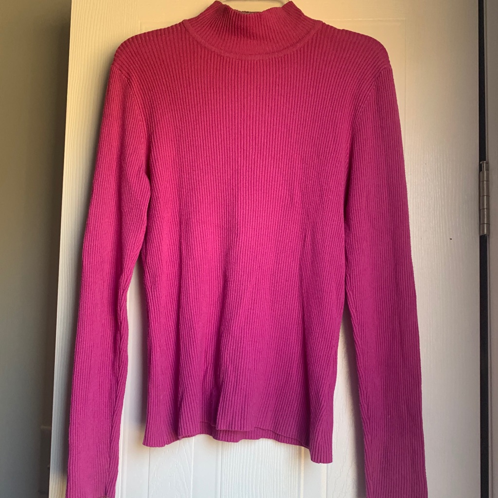 Fuchsia Turtle Neck